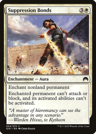 Suppression Bonds [Magic Origins] | Fandemonia Ltd