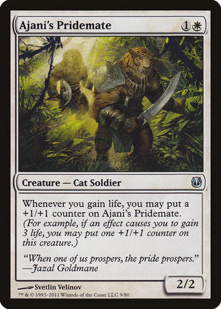 Ajani's Pridemate [Duel Decks: Ajani vs. Nicol Bolas] | Fandemonia Ltd