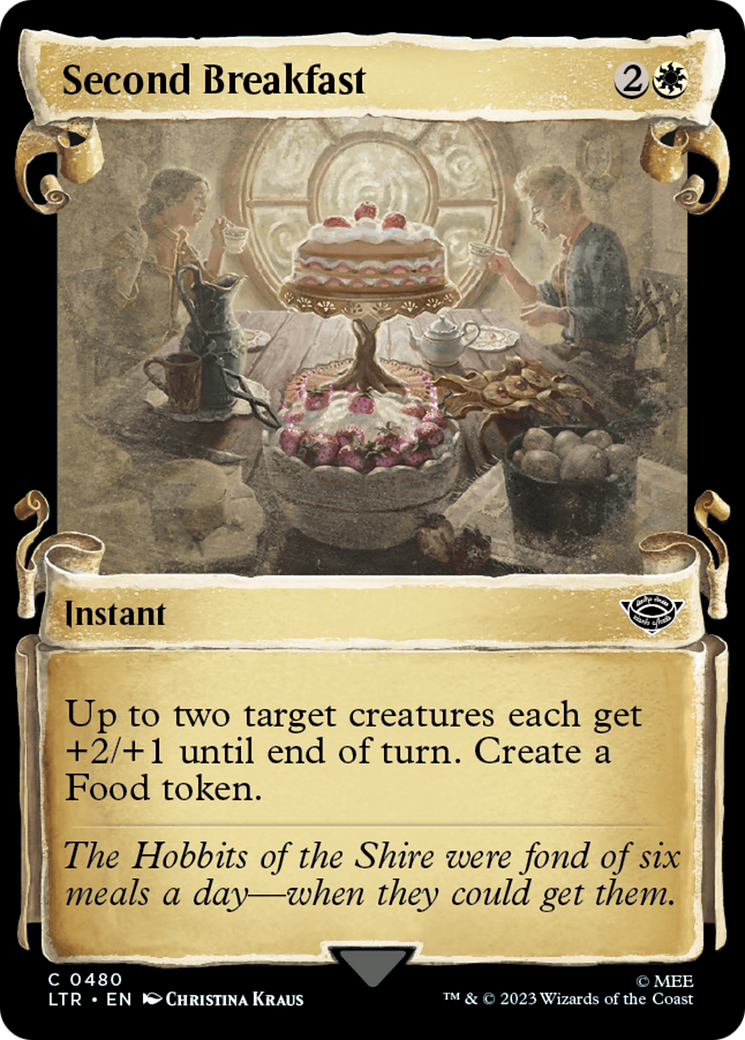 Second Breakfast [The Lord of the Rings: Tales of Middle-Earth Showcase Scrolls] | Fandemonia Ltd