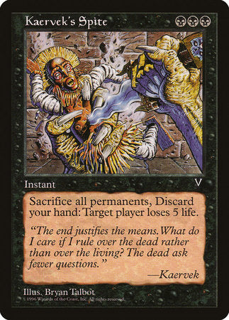 Kaervek's Spite [Visions] | Fandemonia Ltd