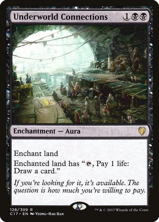 Underworld Connections [Commander 2017] | Fandemonia Ltd