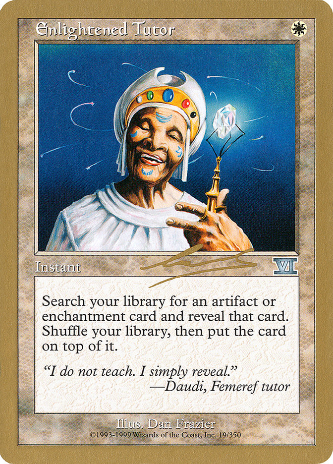 Enlightened Tutor (Nicolas Labarre) [World Championship Decks 2000] | Fandemonia Ltd