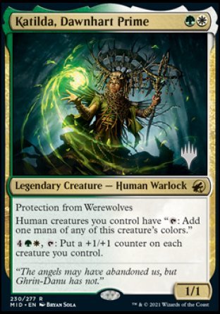 Katilda, Dawnhart Prime (Promo Pack) [Innistrad: Midnight Hunt Promos] | Fandemonia Ltd