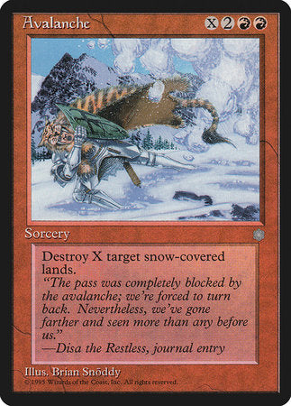 Avalanche [Ice Age] | Fandemonia Ltd