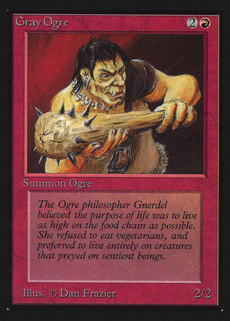 Gray Ogre (IE) [Intl. Collectors’ Edition] | Fandemonia Ltd