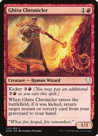 Ghitu Chronicler [Dominaria] | Fandemonia Ltd