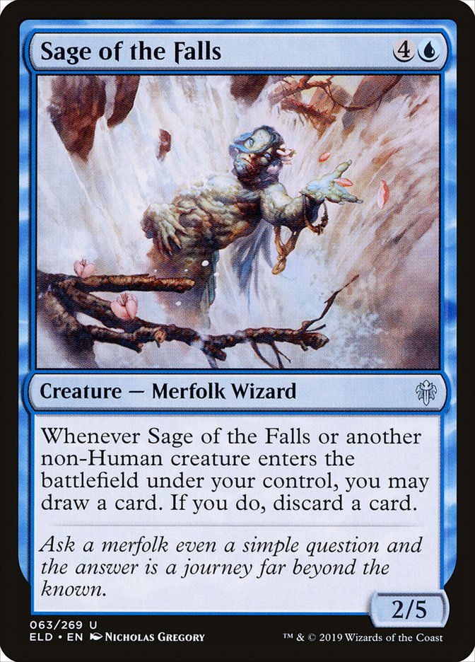 Sage of the Falls [Throne of Eldraine] | Fandemonia Ltd