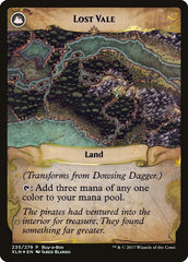 Dowsing Dagger // Lost Vale (Buy-A-Box) [Ixalan Treasure Chest] | Fandemonia Ltd