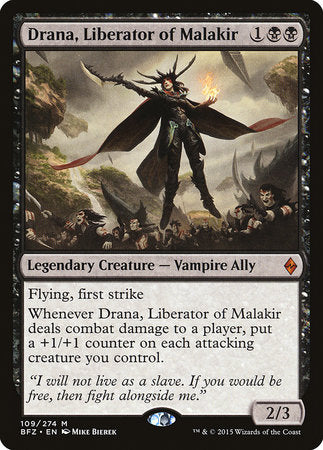 Drana, Liberator of Malakir [Battle for Zendikar] | Fandemonia Ltd