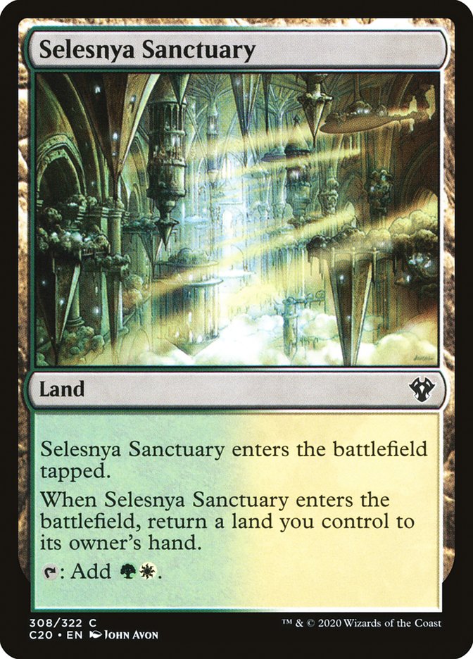 Selesnya Sanctuary [Commander 2020] | Fandemonia Ltd