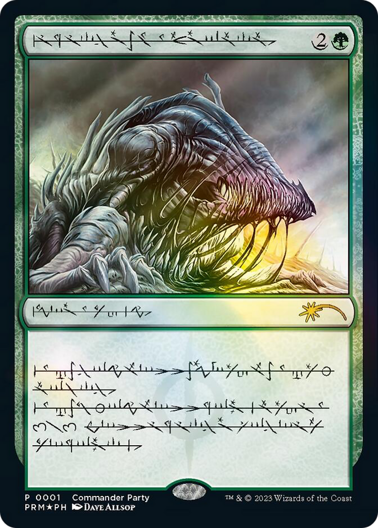 Beast Within (Phyrexian) [Wizards Play Network 2023] | Fandemonia Ltd