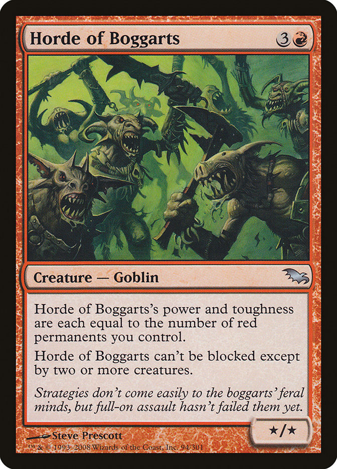 Horde of Boggarts [Shadowmoor] | Fandemonia Ltd