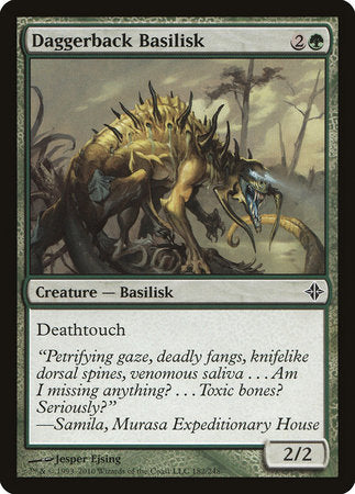 Daggerback Basilisk [Rise of the Eldrazi] | Fandemonia Ltd