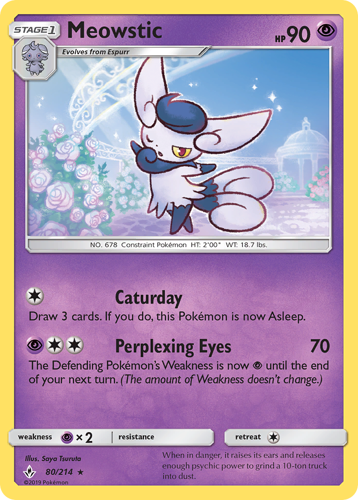 Meowstic (80/214) [Sun & Moon: Unbroken Bonds] | Fandemonia Ltd