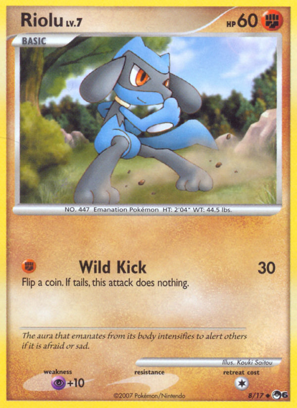 Riolu (8/17) [POP Series 6] | Fandemonia Ltd