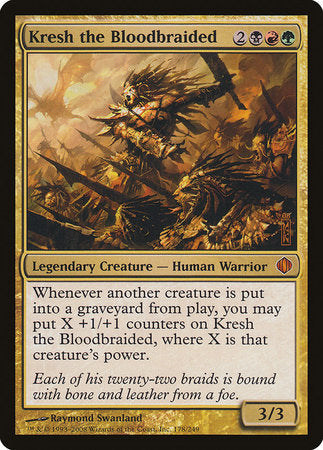 Kresh the Bloodbraided [Shards of Alara] | Fandemonia Ltd