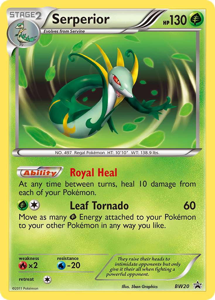 Serperior (BW20) [Black & White: Black Star Promos] | Fandemonia Ltd