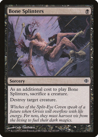 Bone Splinters [Shards of Alara] | Fandemonia Ltd