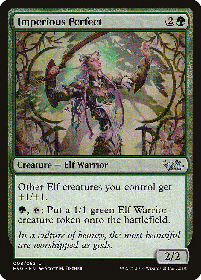 Imperious Perfect (Elves vs. Goblins) [Duel Decks Anthology] | Fandemonia Ltd