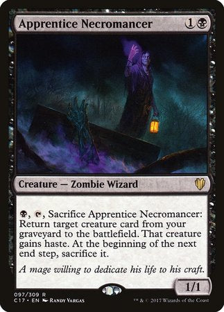 Apprentice Necromancer [Commander 2017] | Fandemonia Ltd