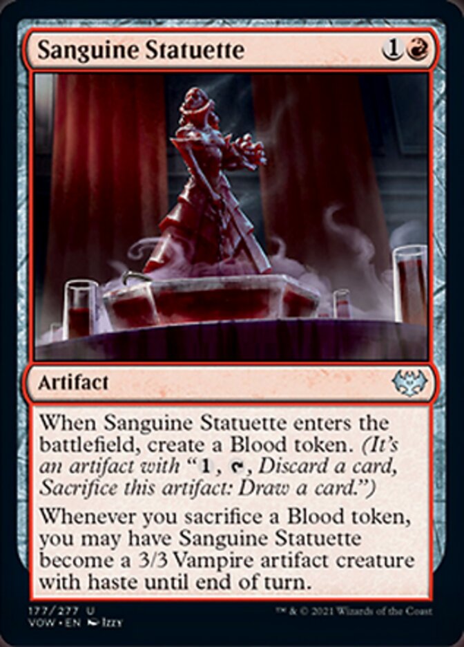 Sanguine Statuette [Innistrad: Crimson Vow] | Fandemonia Ltd