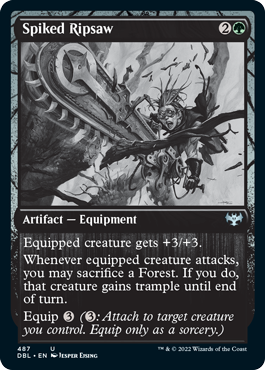 Spiked Ripsaw [Innistrad: Double Feature] | Fandemonia Ltd