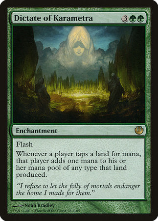 Dictate of Karametra [Journey into Nyx] | Fandemonia Ltd