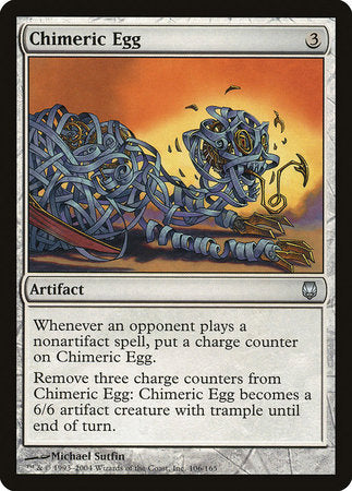Chimeric Egg [Darksteel] | Fandemonia Ltd