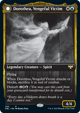 Dorothea, Vengeful Victim // Dorothea's Retribution [Innistrad: Double Feature] | Fandemonia Ltd