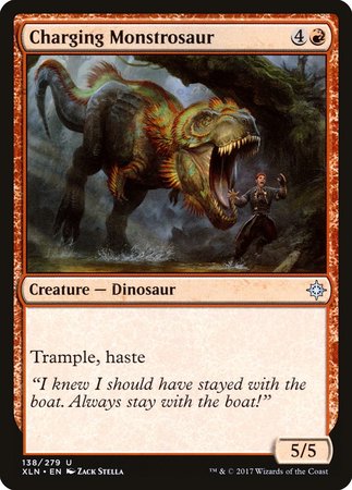 Charging Monstrosaur [Ixalan] | Fandemonia Ltd