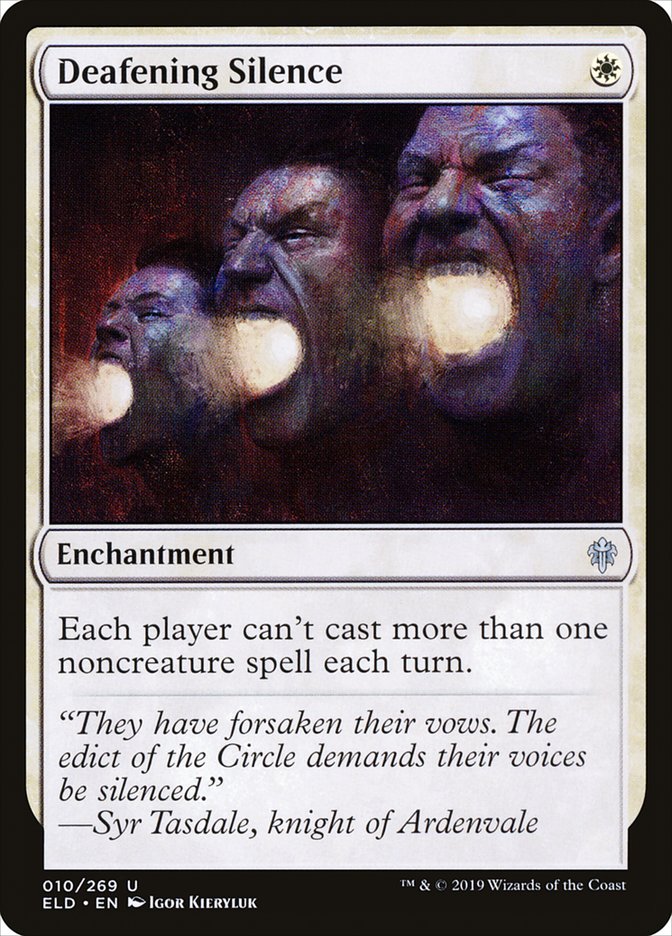 Deafening Silence [Throne of Eldraine] | Fandemonia Ltd