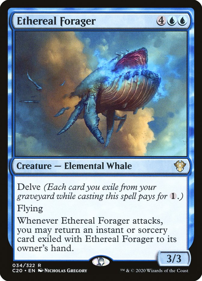 Ethereal Forager [Commander 2020] | Fandemonia Ltd