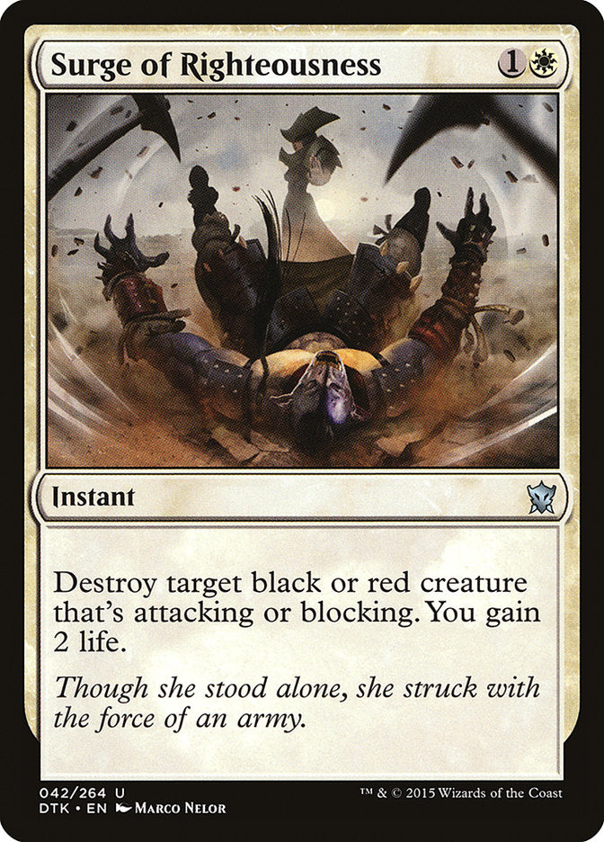 Surge of Righteousness [Dragons of Tarkir] | Fandemonia Ltd