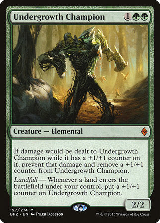 Undergrowth Champion [Battle for Zendikar] | Fandemonia Ltd
