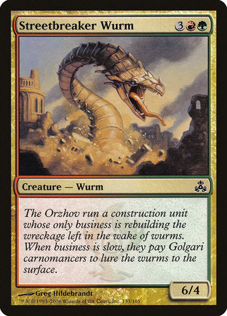 Streetbreaker Wurm [Guildpact] | Fandemonia Ltd