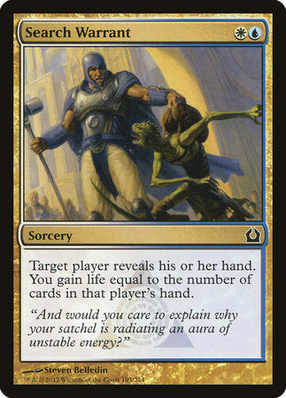 Search Warrant [Return to Ravnica] | Fandemonia Ltd