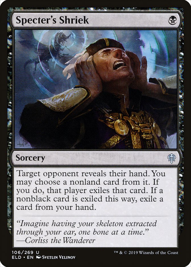Specter's Shriek [Throne of Eldraine] | Fandemonia Ltd