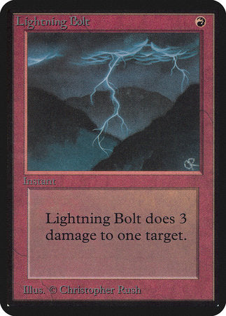 Lightning Bolt [Limited Edition Alpha] | Fandemonia Ltd
