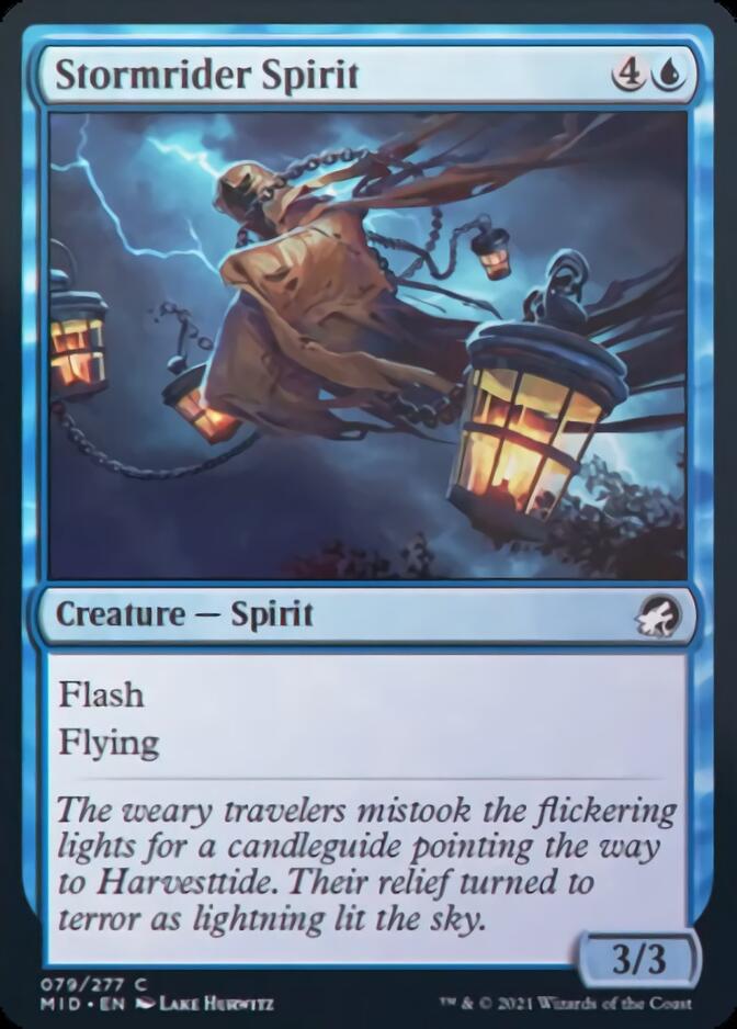 Stormrider Spirit [Innistrad: Midnight Hunt] | Fandemonia Ltd