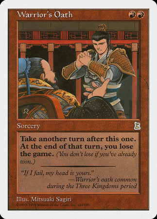 Warrior's Oath [Portal Three Kingdoms] | Fandemonia Ltd