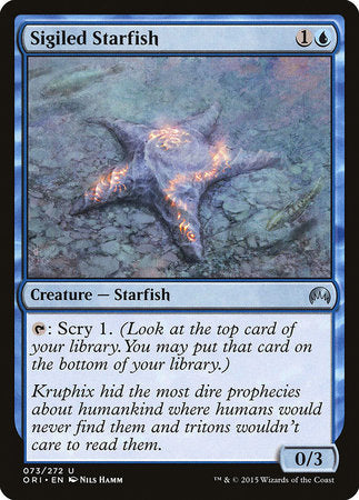Sigiled Starfish [Magic Origins] | Fandemonia Ltd