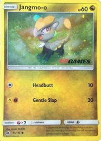 Jangmo-o (75/111) (Cosmos Holo) (EB Games Promo) [Sun & Moon: Crimson Invasion] | Fandemonia Ltd