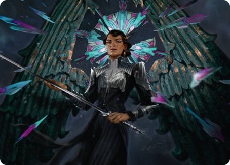 Sanctuary Warden Art Card [Streets of New Capenna Art Series] | Fandemonia Ltd