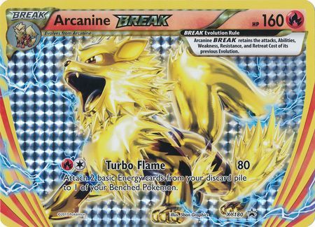 Arcanine BREAK (XY180) (Jumbo Card) [XY: Black Star Promos] | Fandemonia Ltd