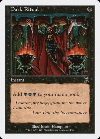 Dark Ritual [Deckmasters] | Fandemonia Ltd