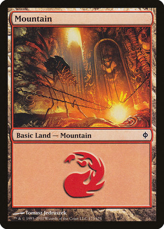 Mountain (173) [New Phyrexia] | Fandemonia Ltd