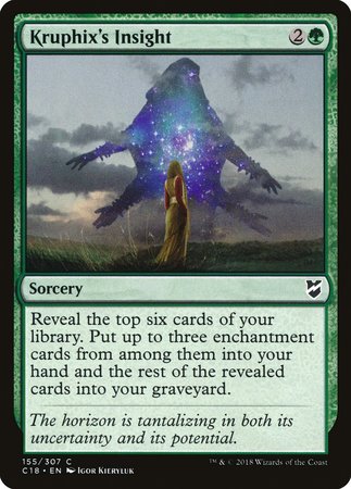 Kruphix's Insight [Commander 2018] | Fandemonia Ltd