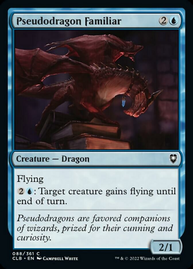 Pseudodragon Familiar [Commander Legends: Battle for Baldur's Gate] | Fandemonia Ltd