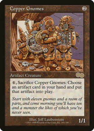 Copper Gnomes [Urza's Saga] | Fandemonia Ltd