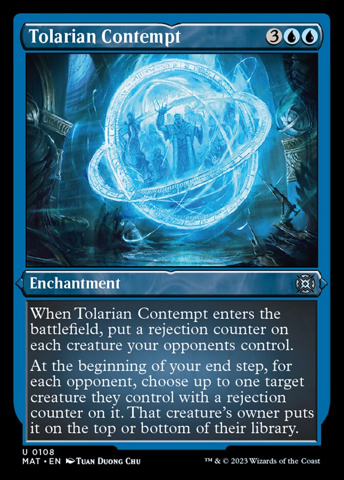 Tolarian Contempt (Foil Etched) [March of the Machine: The Aftermath] | Fandemonia Ltd